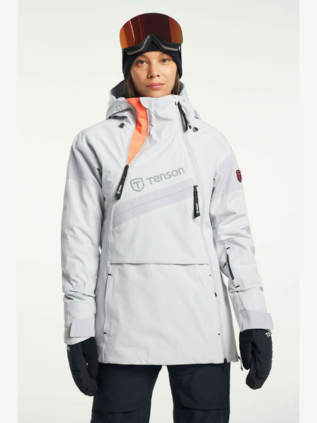 Tenson Dámska lyžiarska bunda TENSON Aerismo JackoRak W light grey