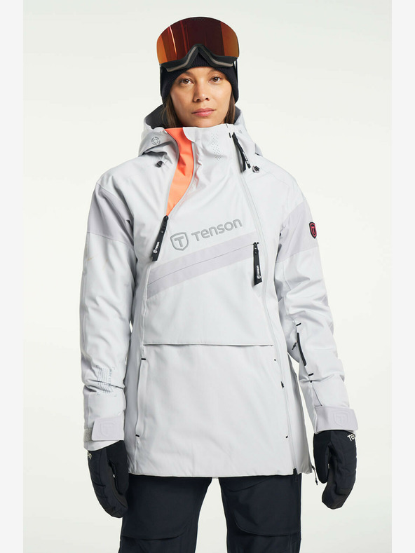 Tenson Dámska lyžiarska bunda TENSON Aerismo JackoRak W light grey