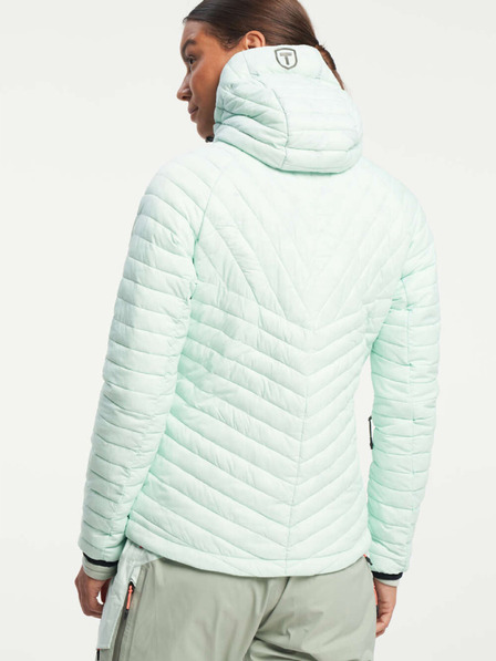 Tenson Dámska bunda TENSON Touring Puffer Jacket W svetlozelená