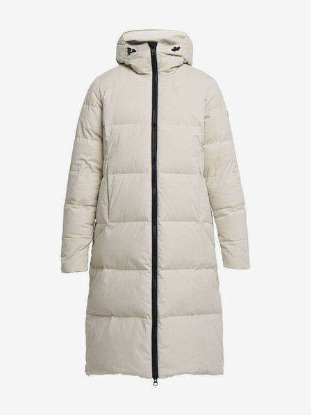 Tenson Dámsky zimný lifestylový kabát TENSON Shanna Down Coat W béžový