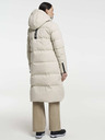Tenson Dámsky zimný lifestylový kabát TENSON Shanna Down Coat W béžový