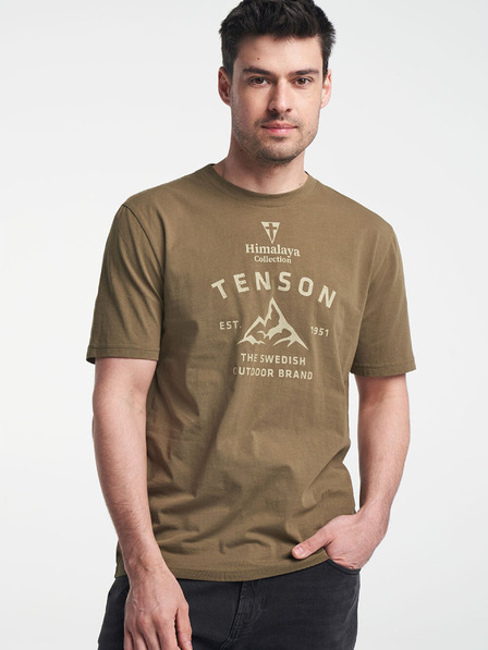 Tenson Pánske tričko TENSON Himalaya M khaki