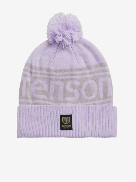 Tenson unisex čiapka TENSON Pom-Pom Beanie svetlo fialová