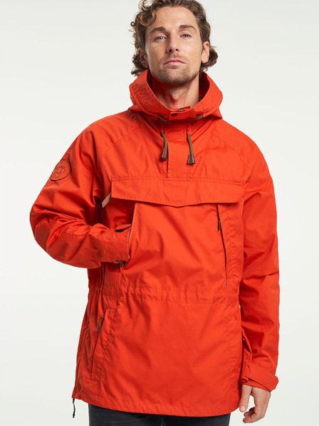 Tenson unisexová lifestylová anoraková bunda TENSON Mountain Anorak 55 oranžová