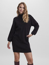 Vero Moda Čierne svetrové šaty VERO MODA Nancy