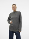 Vero Moda Šedý dámsky sveter Vero Moda Plaza