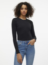 Vero Moda Čierne dámske tričko Vero Moda Chloe