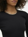 Vero Moda Čierne dámske tričko Vero Moda Chloe