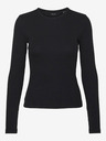 Vero Moda Čierne dámske tričko Vero Moda Chloe