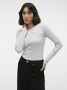Vero Moda Svetlošedé dámske tričko Vero Moda Chloe