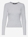 Vero Moda Svetlošedé dámske tričko Vero Moda Chloe