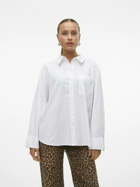 Vero Moda Biela košeľa Vero Moda Ida