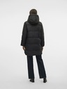 Vero Moda Čierny dámsky prešívaný kabát Vero Moda Gretakylie