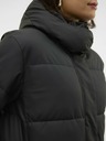 Vero Moda Čierny dámsky prešívaný kabát Vero Moda Gretakylie