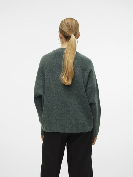 Vero Moda Zelený dámsky kardigán Vero Moda Boom
