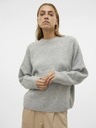 Vero Moda Svetlosivý dámsky sveter Vero Moda Boom