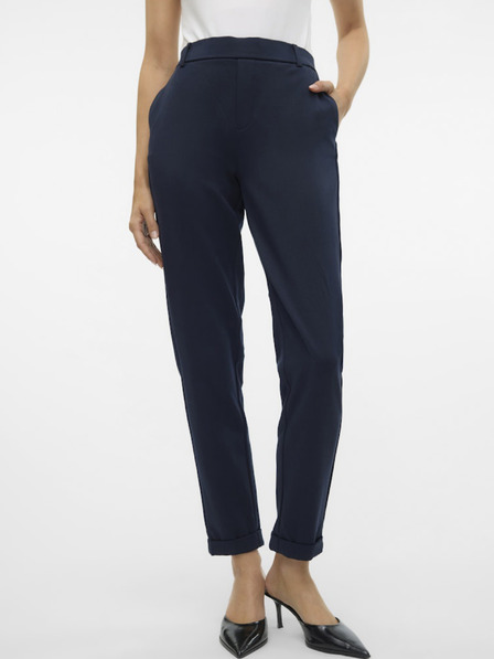 Vero Moda Tmavomodré dámske nohavice Vero Moda Maya