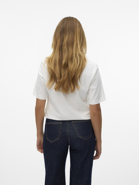 Vero Moda Biele dámske tričko Vero Moda Demi