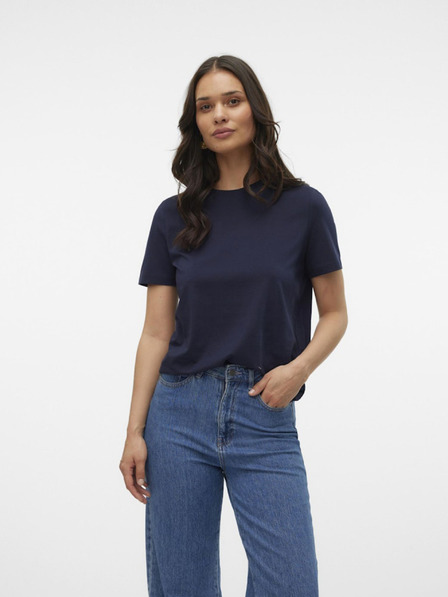 Vero Moda Tmavomodrá dámska košeľa Vero Moda Paulina