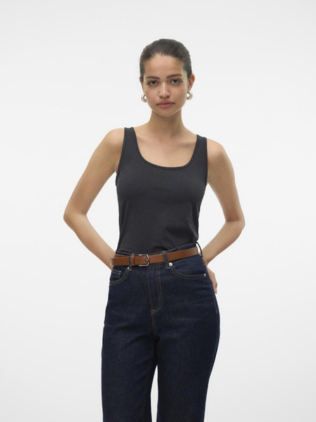 Vero Moda Tmavošedé dámske tielko Vero Moda Lulu
