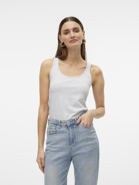 Vero Moda Svetlošedé dámske tielko Vero Moda Lulu