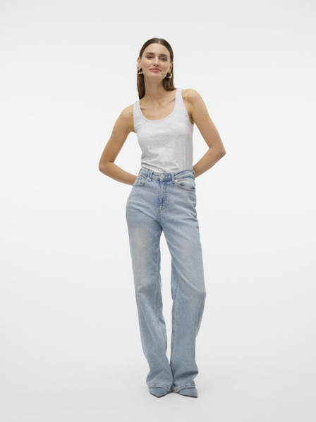 Vero Moda Svetlošedé dámske tielko Vero Moda Lulu