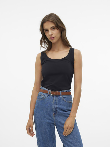 Vero Moda Čierne dámske tielko Vero Moda Lulu