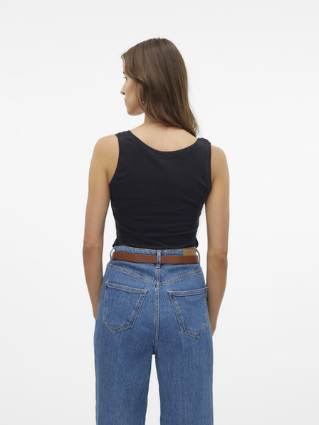 Vero Moda Čierne dámske tielko Vero Moda Lulu