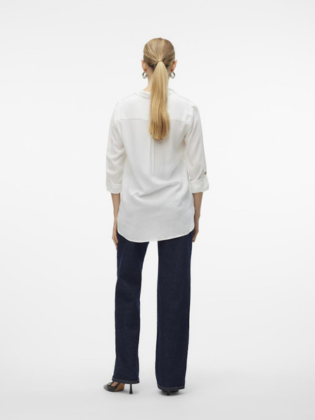 Vero Moda Biela dámska blúzka Vero Moda Bumpy