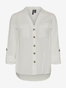 Vero Moda Biela dámska blúzka Vero Moda Bumpy