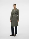 Vero Moda Tmavozelený dámsky kabát Vero Moda Fortuneaya