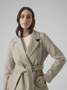 Vero Moda Béžový dámsky kabát Vero Moda Fortuneaya