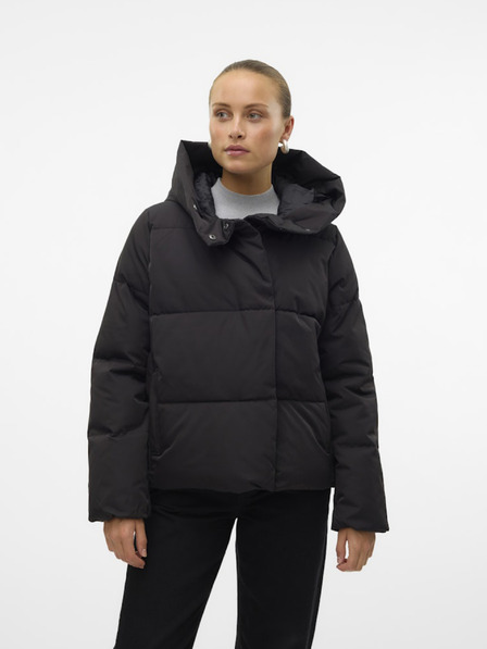 Vero Moda Čierna dámska zimná prešívaná bunda Vero Moda Stella