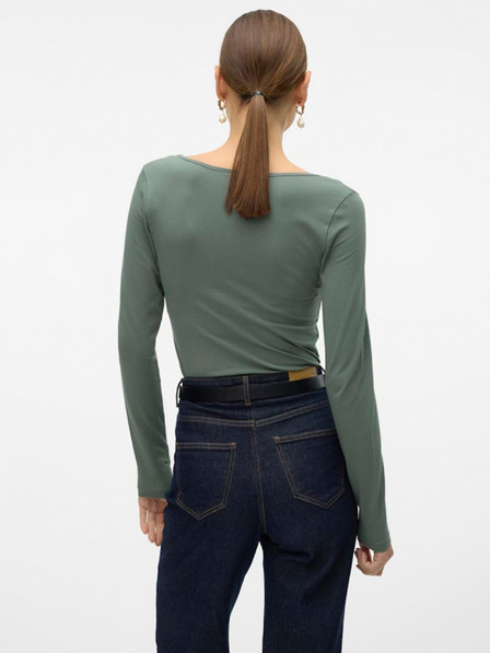 Vero Moda Zelené dámske tričko Vero Moda Lulu
