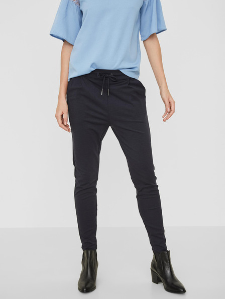 Vero Moda Tmavomodré nohavice VERO MODA Eva