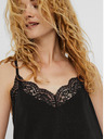 Vero Moda Čierny top s čipkou VERO MODA Ana