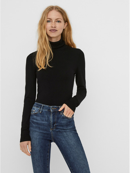 Vero Moda Čierny rolák VERO MODA Glory